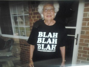 Grandma blah