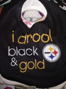 It's probably not healthy to drool black or gold.
